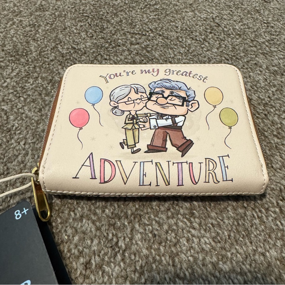 Loungefly Disney Pixar Up Carl & Ellie Greatest Adventure Wallet